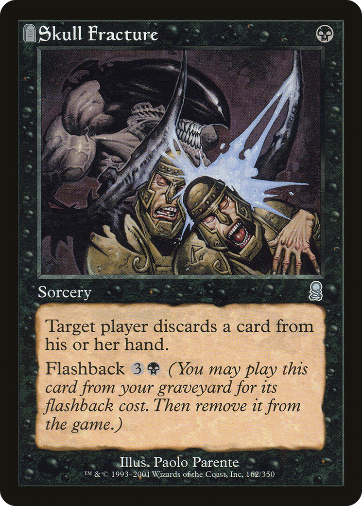 Skull Fracture (ODY-162)  Foil - Odyssey: (tombstone)