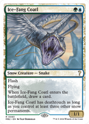 Ice-Fang Coatl (White Border) (MB2-083)  - Mystery Booster 2: (snow)