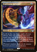 Expressive Iteration (PPSTX-379)  Foil - Strixhaven: School of Mages