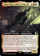 Three Dog, Galaxy News DJ (Extended Art) (Surge Foil) (PIP-958) - Fallout: (Extended Art) Foil