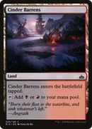 Cinder Barrens (RIX-205)  - Rivals of Ixalan