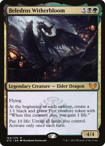 Beledros Witherbloom (STX-163)  - Strixhaven: School of Mages