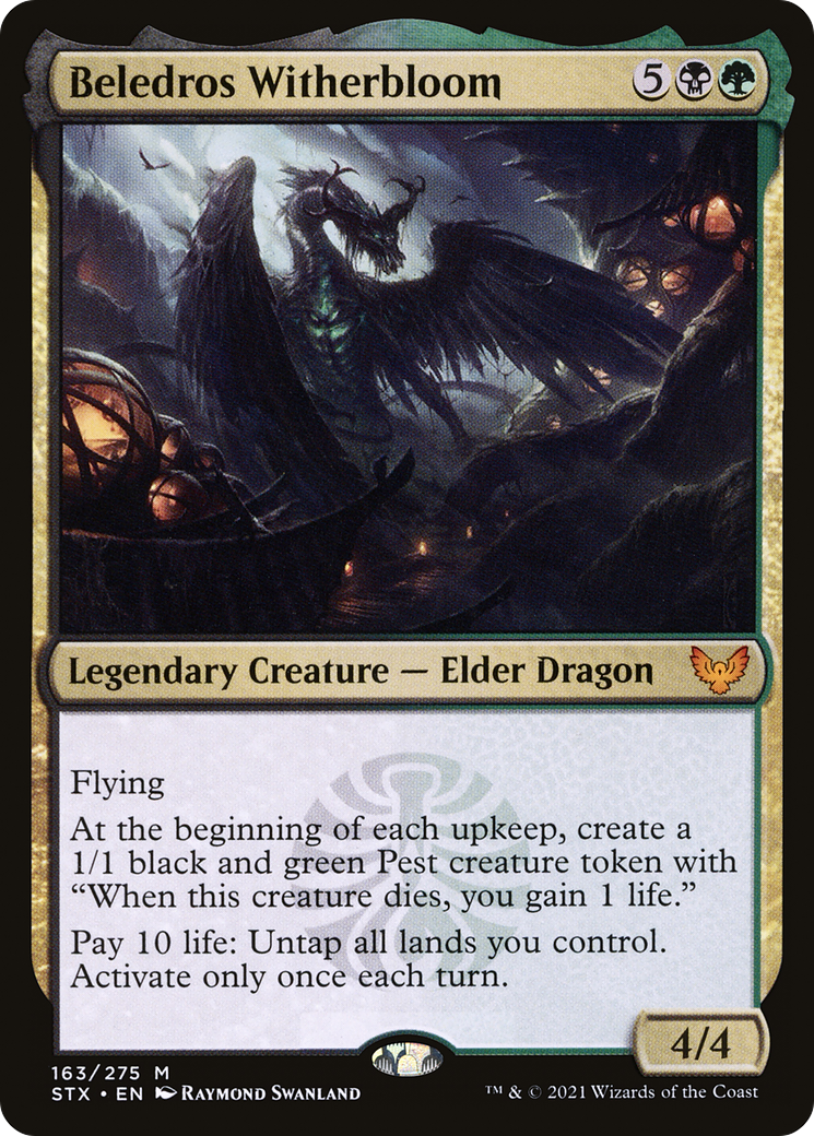 Beledros Witherbloom (STX-163)  Foil - Strixhaven: School of Mages