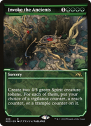 Invoke the Ancients (Showcase) (NEO-390)  Foil - Kamigawa: Neon Dynasty: (Showcase)