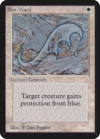 Blue Ward (LEA-)  - Limited Edition Alpha