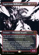 Capricious Hellraiser (Showcase) (ONE-310)  Foil - Phyrexia: All Will Be One: (Showcase) (Borderless)