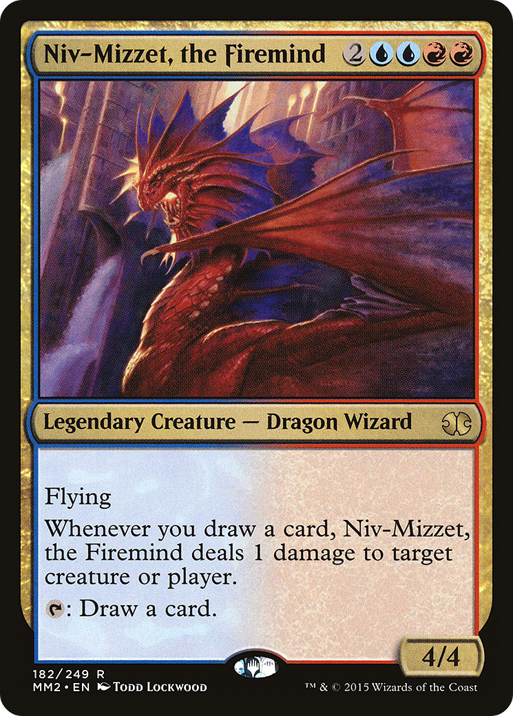 Niv-Mizzet, the Firemind (MM2-182)  - Modern Masters 2015