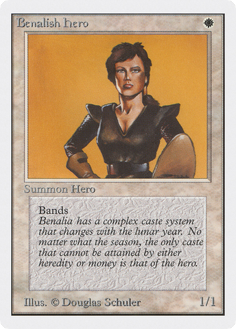 Benalish Hero (2ED-)  - Unlimited Edition