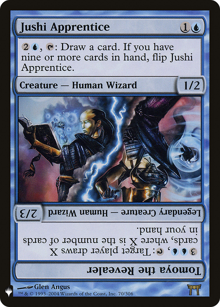 Jushi Apprentice // Tomoya the Revealer (LIST-CHK-70)  - The List