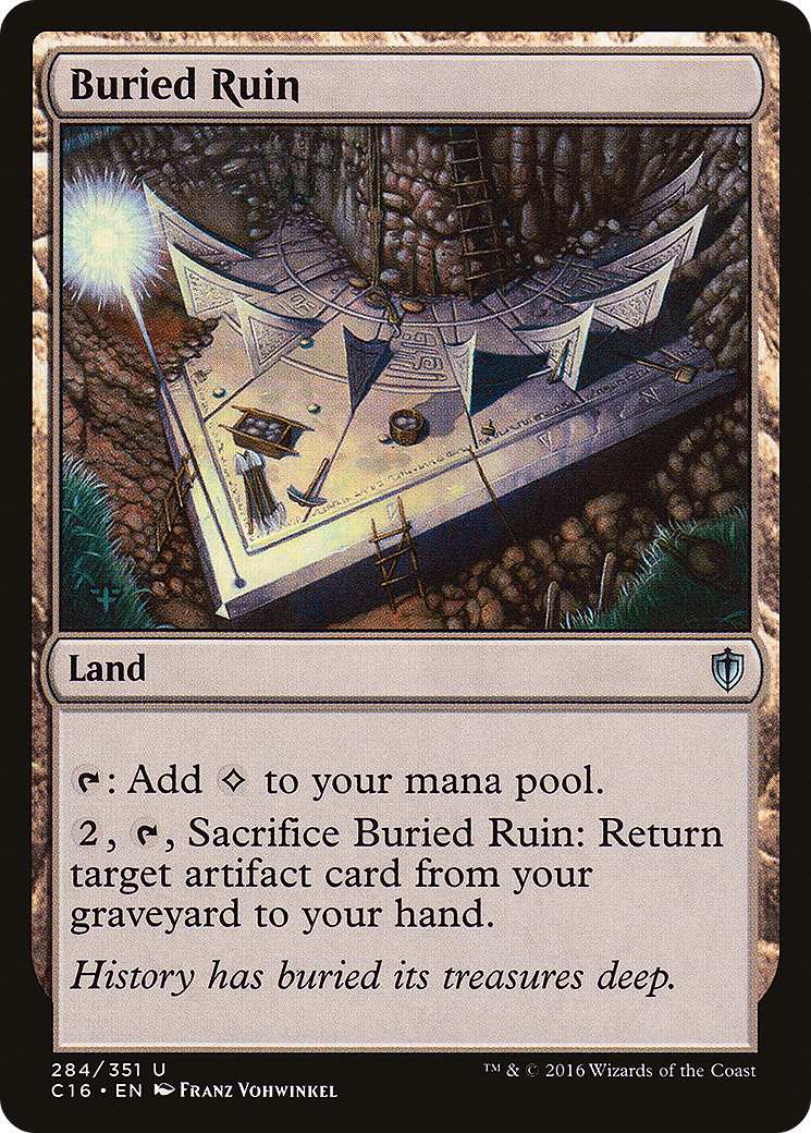 Buried Ruin (C16-284)  - Commander 2016