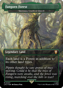 Fangorn Forest - Yavimaya, Cradle of Growth (Surge Foil) (LTC-407)  Foil - Tales of Middle-earth Commander / Fangorn Forest (Borderless)