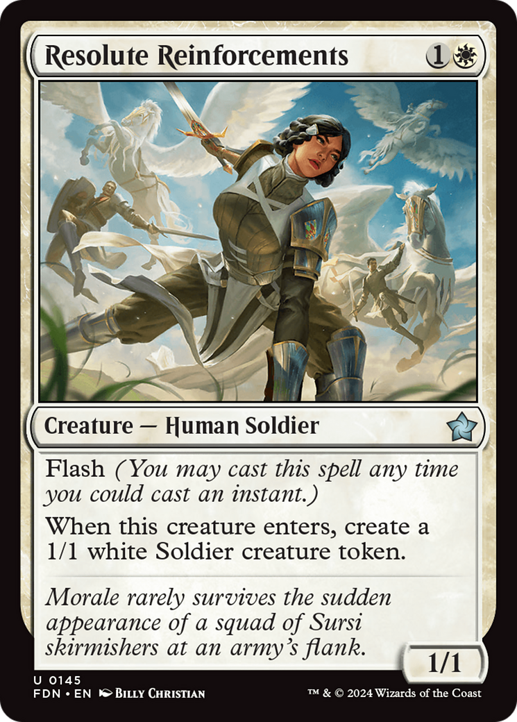 Resolute Reinforcements (FDN-145)  - Foundations