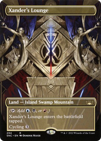 Xander's Lounge (Borderless) (SNC-294)  Foil - Streets of New Capenna