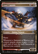 Asari Captain (Showcase) (NEO-327)  - Kamigawa: Neon Dynasty: (Showcase)