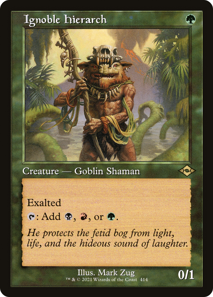 Ignoble Hierarch (Retro Frame) (MH2-414)  Foil - Modern Horizons 2