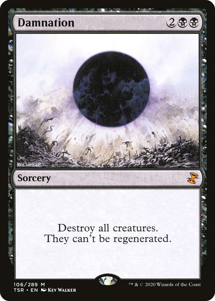 Damnation (TSR-106)  Foil - Time Spiral Remastered