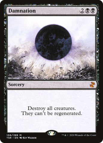 Damnation (TSR-106)  Foil - Time Spiral Remastered
