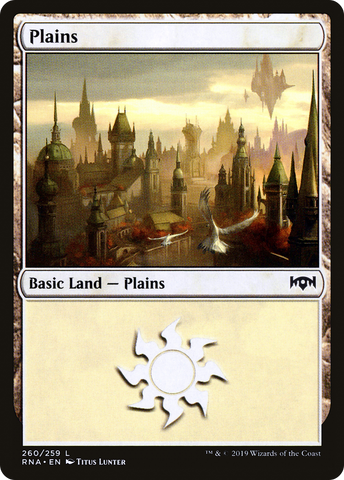 Plains (RNA-260)  Foil - Ravnica Allegiance
