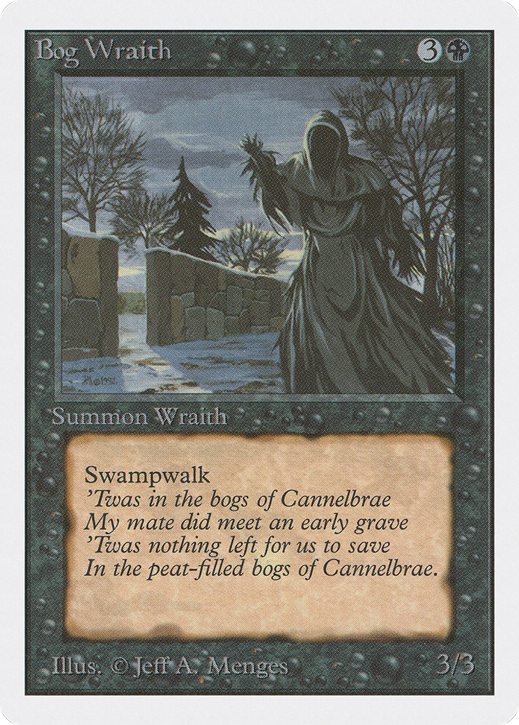 Bog Wraith (2ED-)  - Unlimited Edition