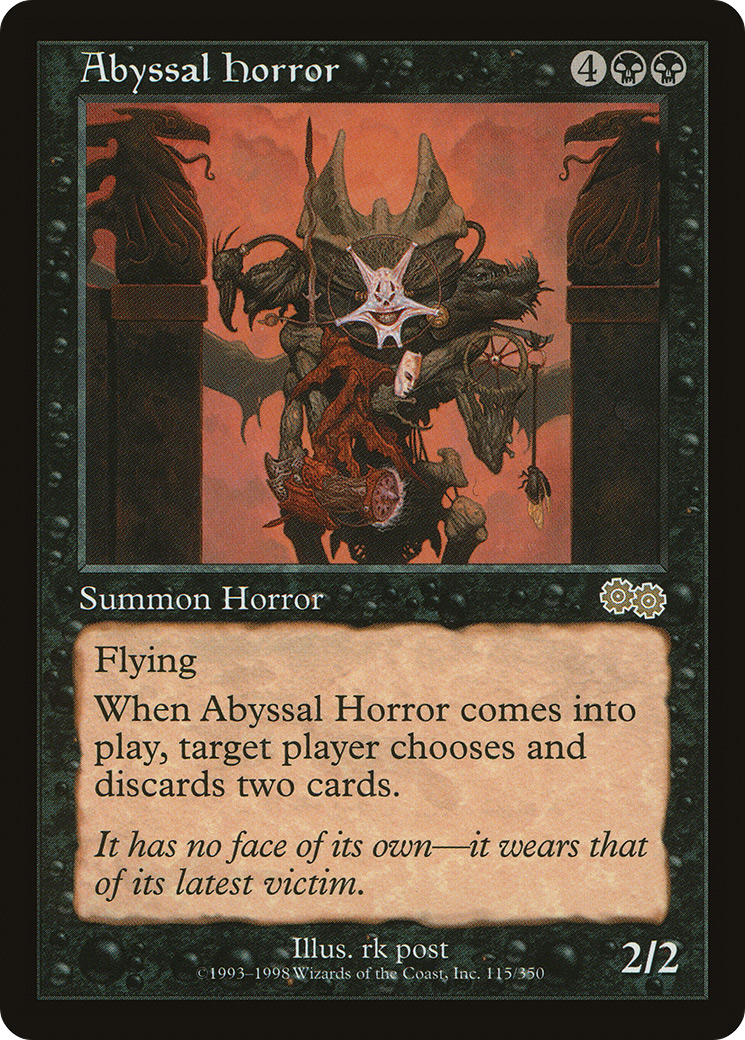 Abyssal Horror (USG-115)  - Urza's Saga