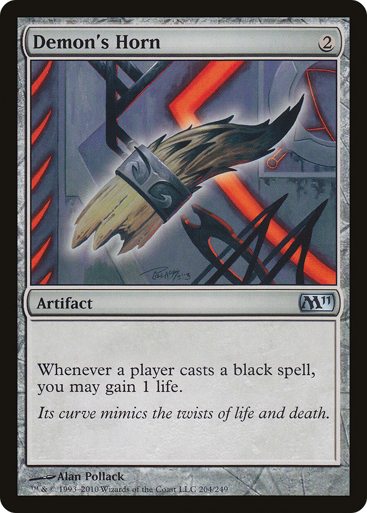 Demon's Horn (M11-204)  Foil - Magic 2011