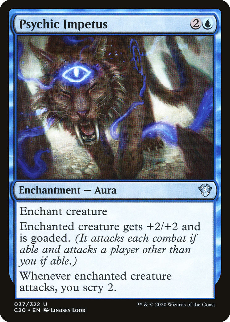 Psychic Impetus (C20-037)  - Commander 2020