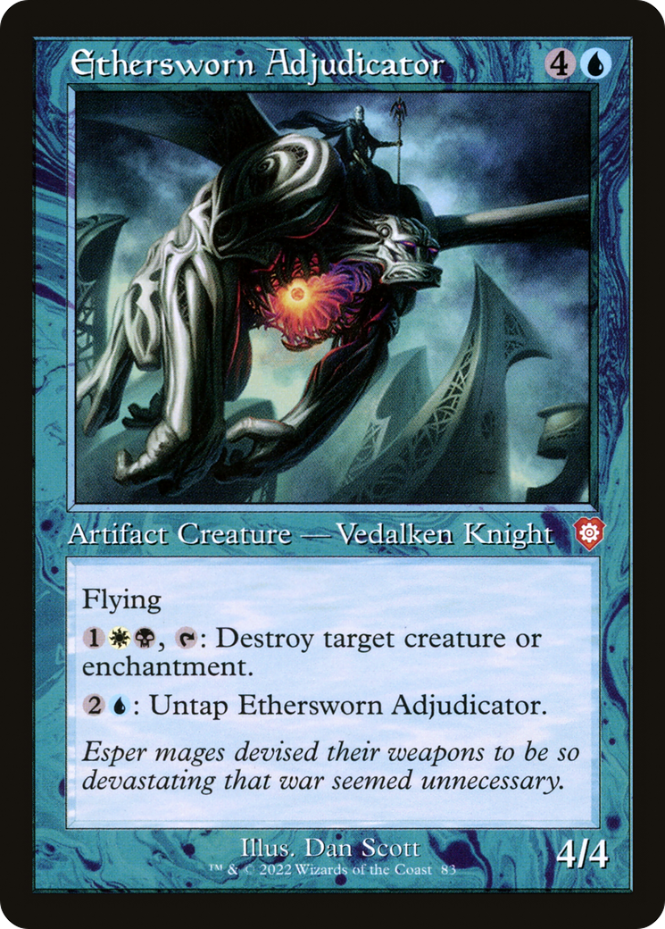 Ethersworn Adjudicator (Retro Frame) (BRC-083)  - The Brothers' War Commander