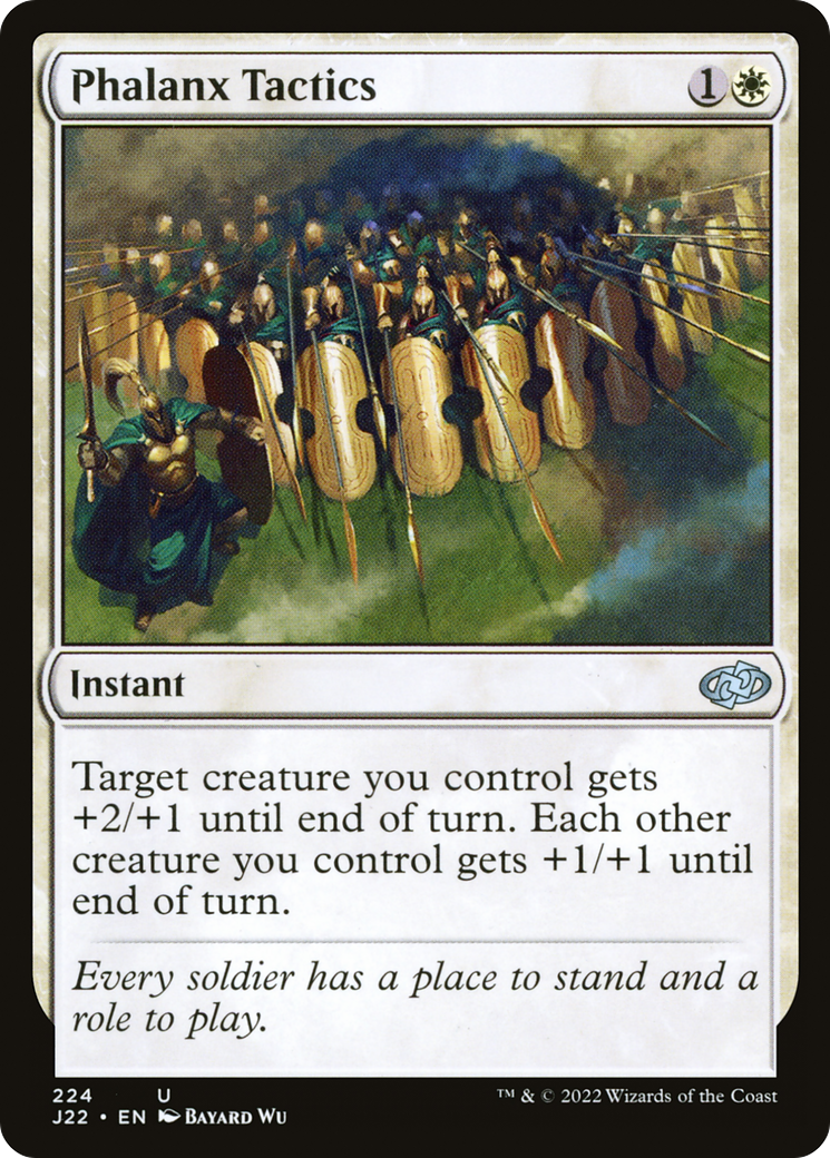 Phalanx Tactics (J22-224)  - Jumpstart 2022