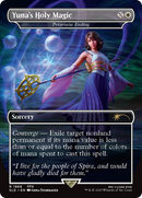 Yuna's Holy Magic - Prismatic Ending (SLD-1868)  - Secret Lair Drop / Yuna's Holy Magic (Borderless)