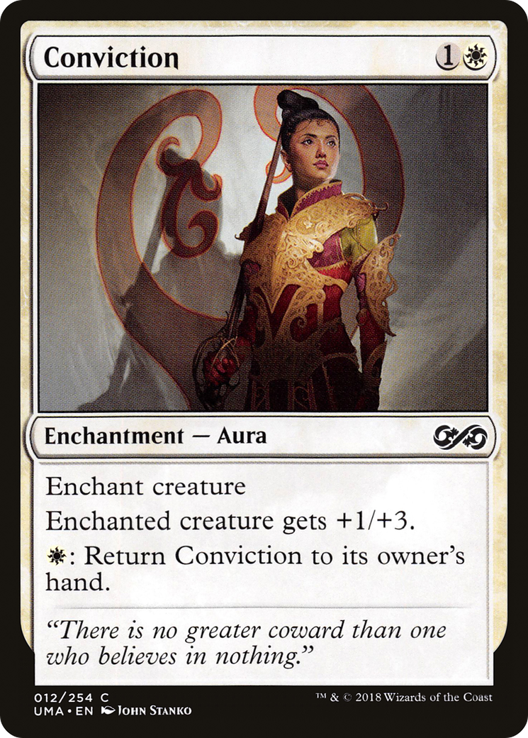 Conviction (UMA-012)  Foil - Ultimate Masters