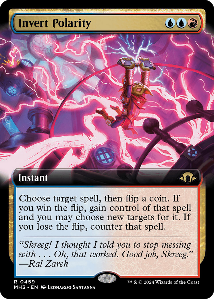 Invert Polarity (Extended Art) (MH3-459)  - Modern Horizons 3: (Extended Art)