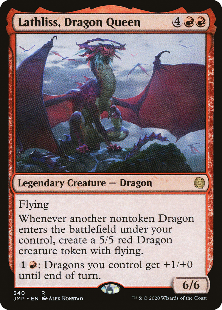 Lathliss, Dragon Queen (JMP-340)  - Jumpstart