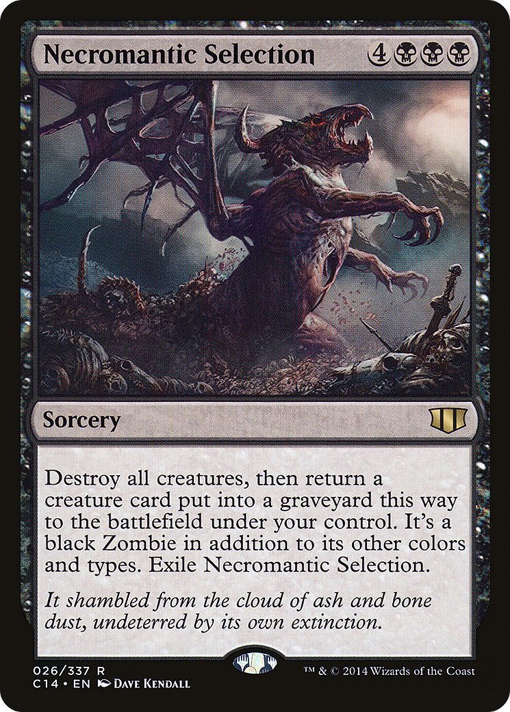 Necromantic Selection (C14-026)  - Commander 2014