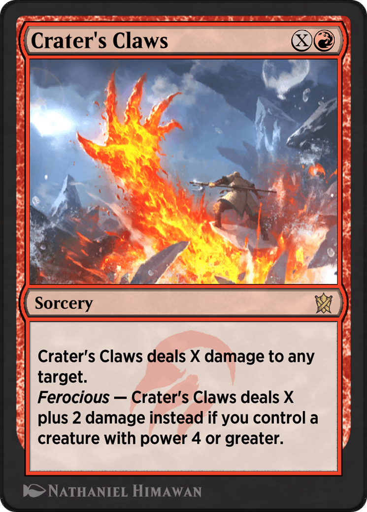 Crater's Claws (KTK-106Y)  - Khans of Tarkir