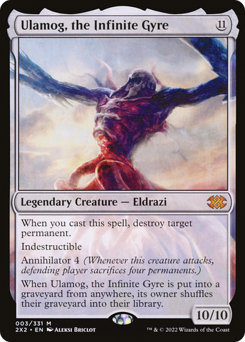 Ulamog, the Infinite Gyre (2X2-003)  Foil - Double Masters 2022