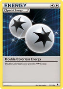 Double Colorless Energy 111/119  - Reverse Holofoil XY  Phantom Forces - Uncommon