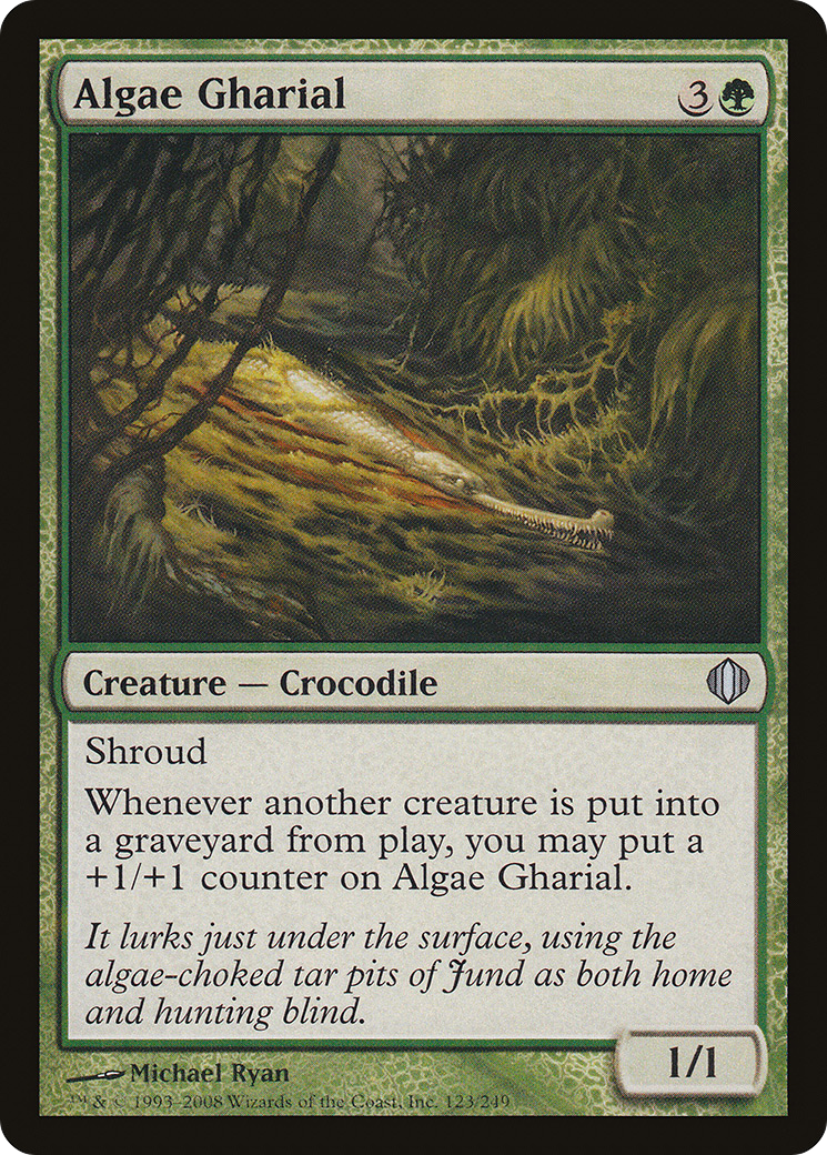 Algae Gharial (ALA-123)  Foil - Shards of Alara