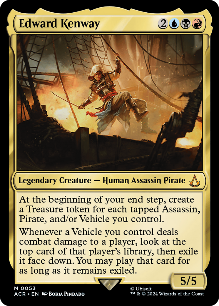 Edward Kenway (ACR-053)  Foil - Assassin's Creed