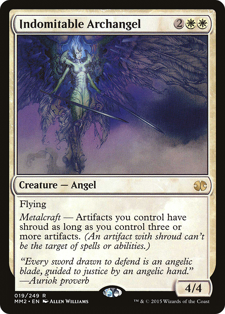 Indomitable Archangel (MM2-019)  - Modern Masters 2015