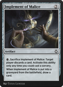 Implement of Malice (KLR-245)  - Kaladesh Remastered