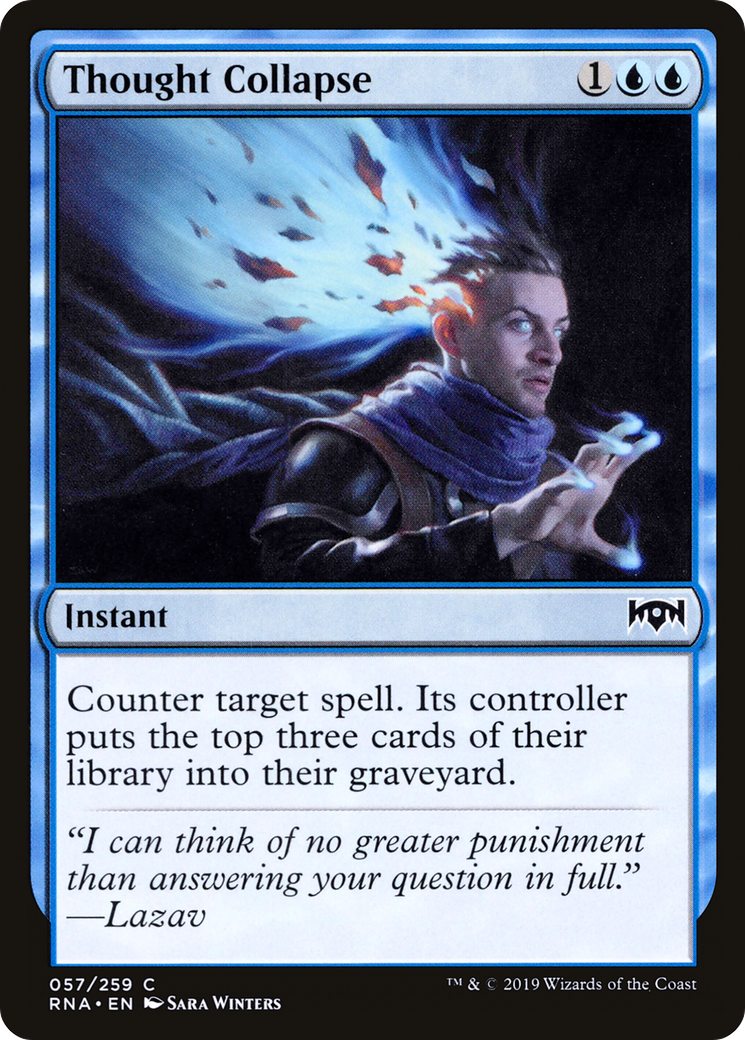 Thought Collapse (RNA-057)  - Ravnica Allegiance