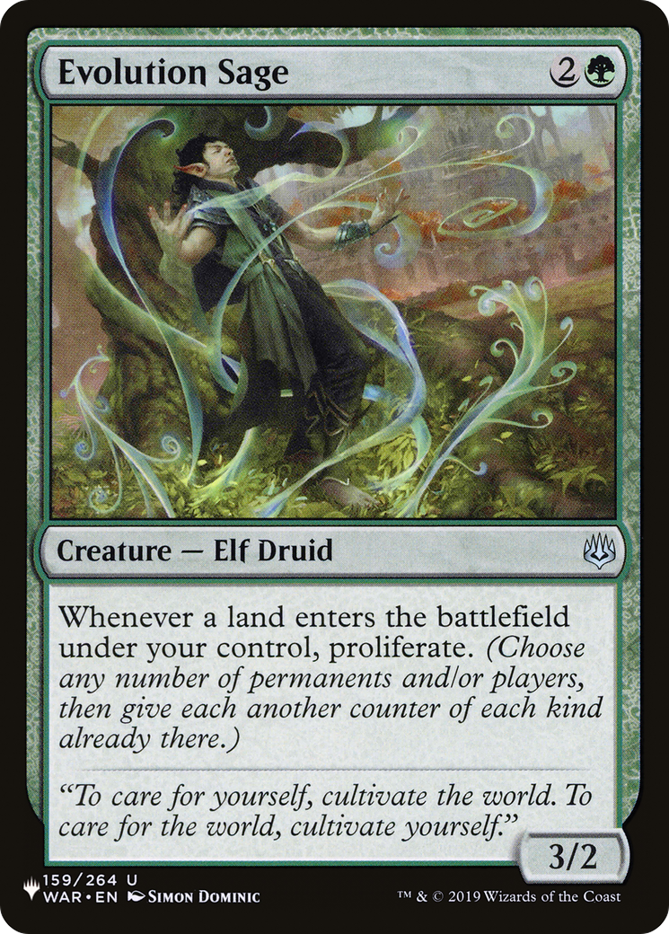 Evolution Sage (LIST-159/264)  - The List
