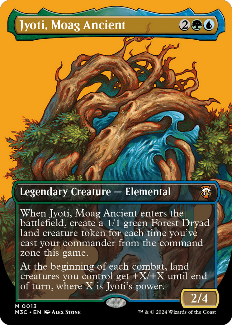 Jyoti, Moag Ancient (Borderless) (M3C-013)  - Modern Horizons 3 Commander