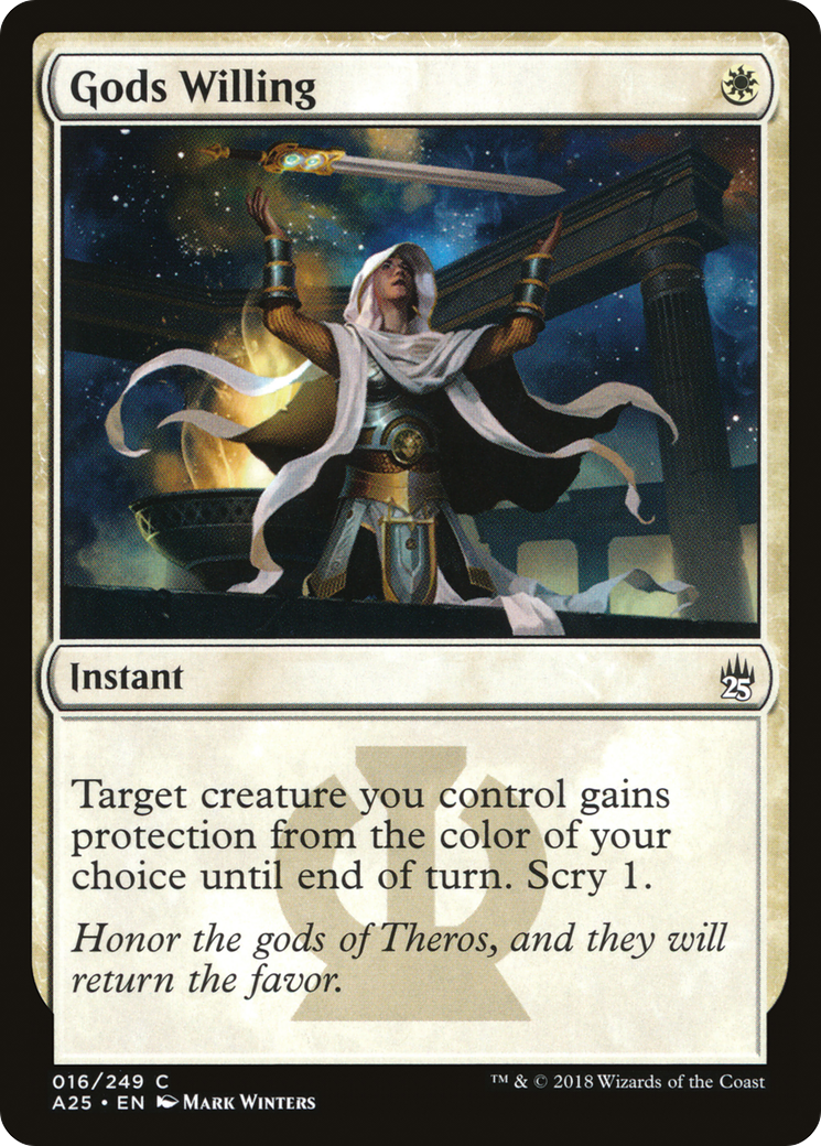Gods Willing (A25-016)  - Masters 25