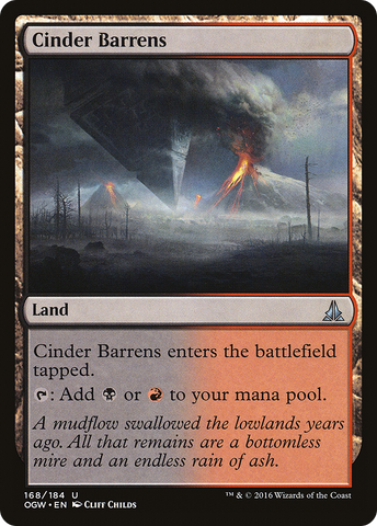 Cinder Barrens (OGW-168)  - Oath of the Gatewatch