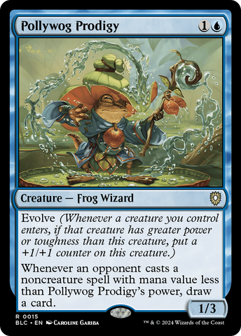 Pollywog Prodigy (BLC-015)  - Bloomburrow Commander
