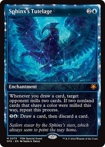 Sphinx's Tutelage (Showcase) (SPG-075)  - Special Guests: (Showcase, enchantment)
