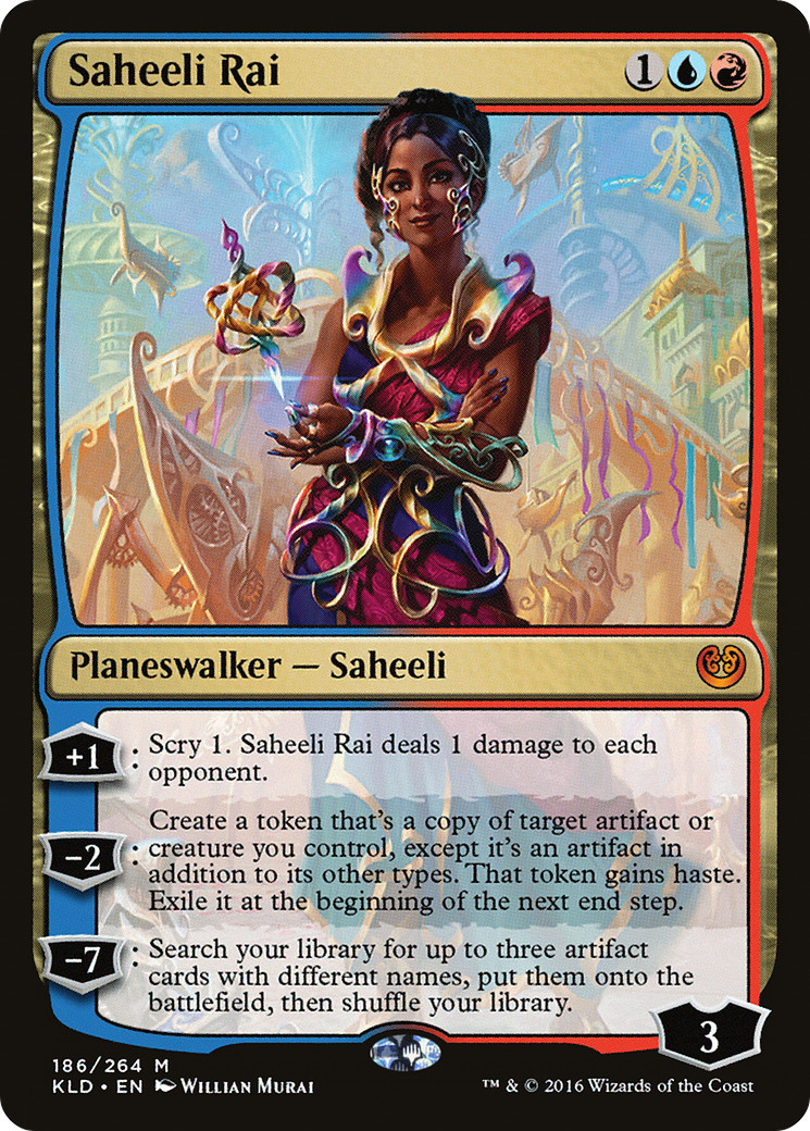 Saheeli Rai (KLD-186)  - Kaladesh