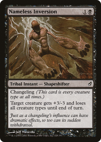 Nameless Inversion (LRW-128)  Foil - Lorwyn