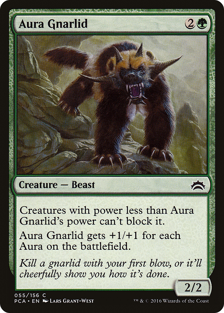 Aura Gnarlid (PCA-055)  - Planechase Anthology